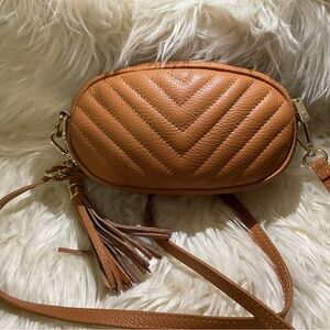 Elie Beaumont London Leather Crossbody Bag